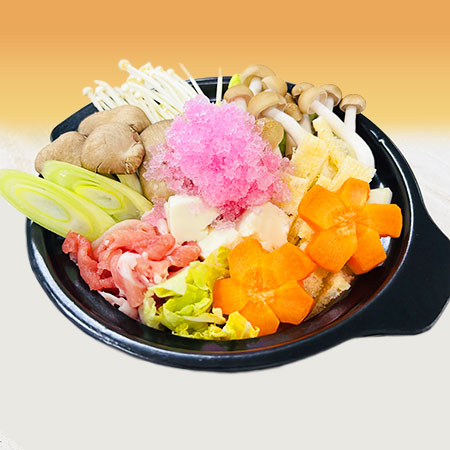 いちごの風味香る いちご鍋